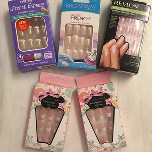 French manicure nail sets (5)